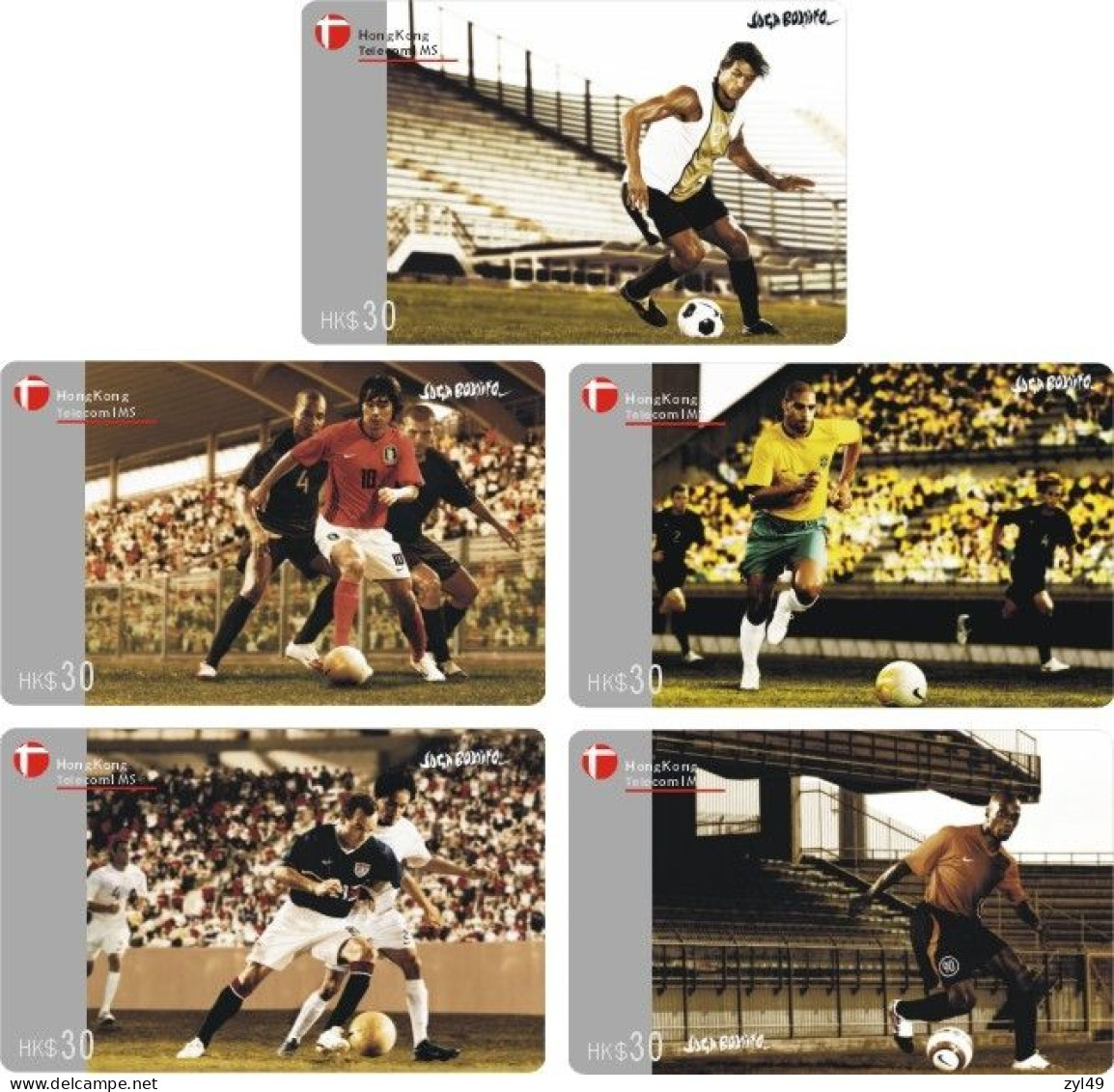 F13016 China Phone Cards Football 351pcs - Sport