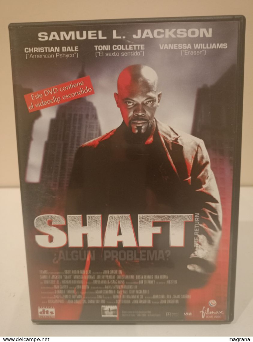 Película Dvd. Shaft. The Return. Algún Problema? Samuel L. Jackson, Christian Bale, Toni Collette Y Vanessa Williams. - Policiers