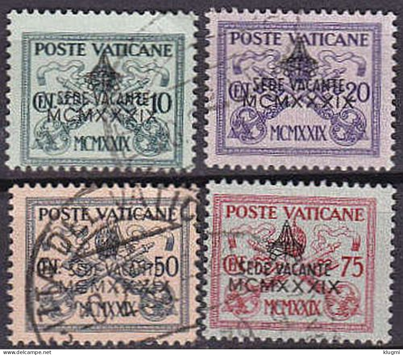 VATIKAN VATICAN [1939] MiNr 0073 Ex ( O/used ) [01] - Gebraucht