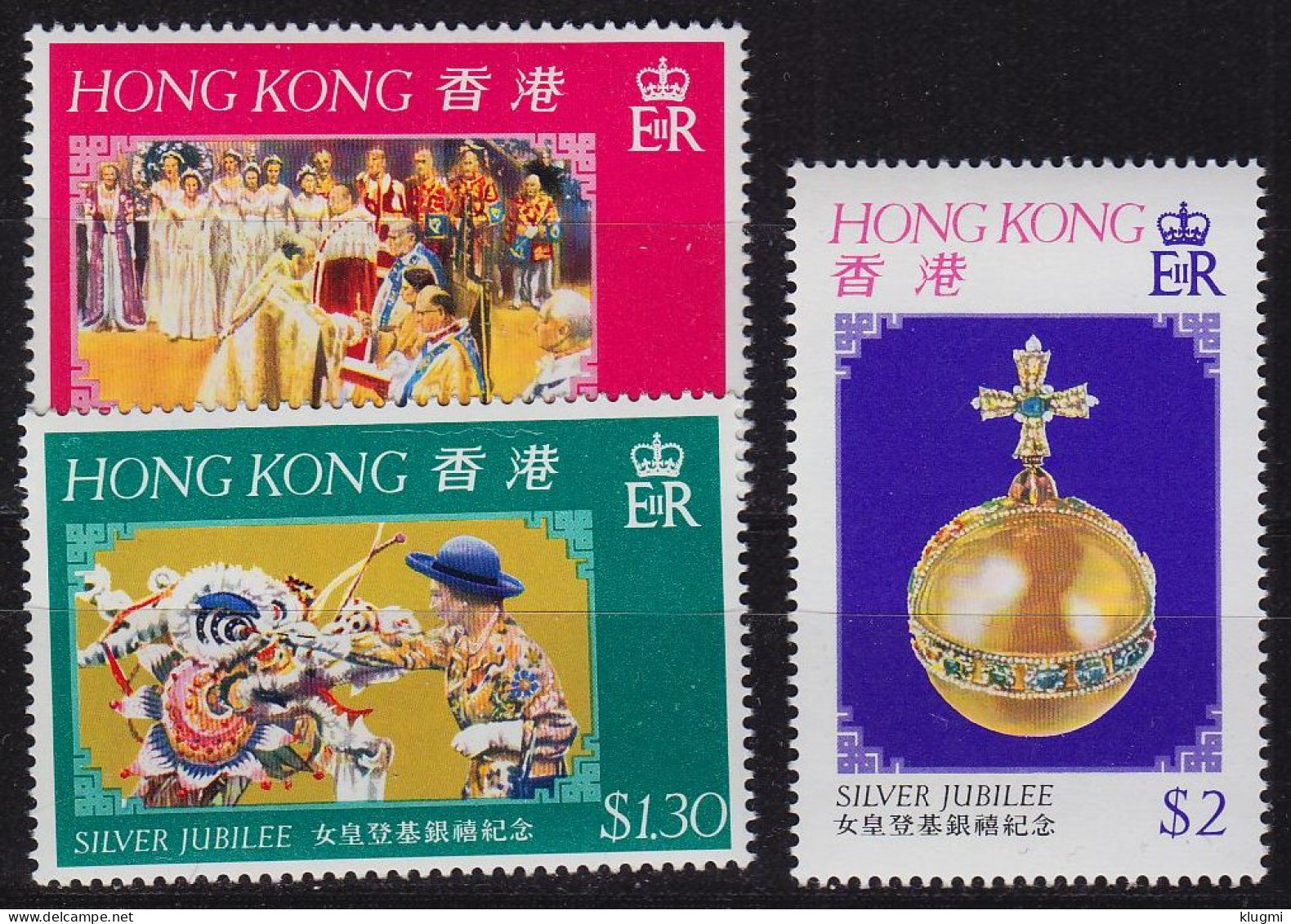 HONGKONG HONG KONG [1977] MiNr 0331-33 ( **/mnh ) - Neufs