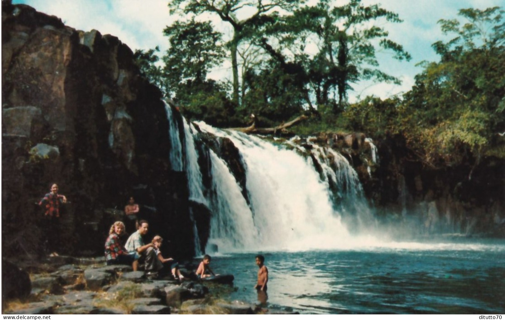 Chorrera Falls Near La Chorrera Prov.of Panama - Formato Piccolo Non Viaggiata – FE170 - Panama