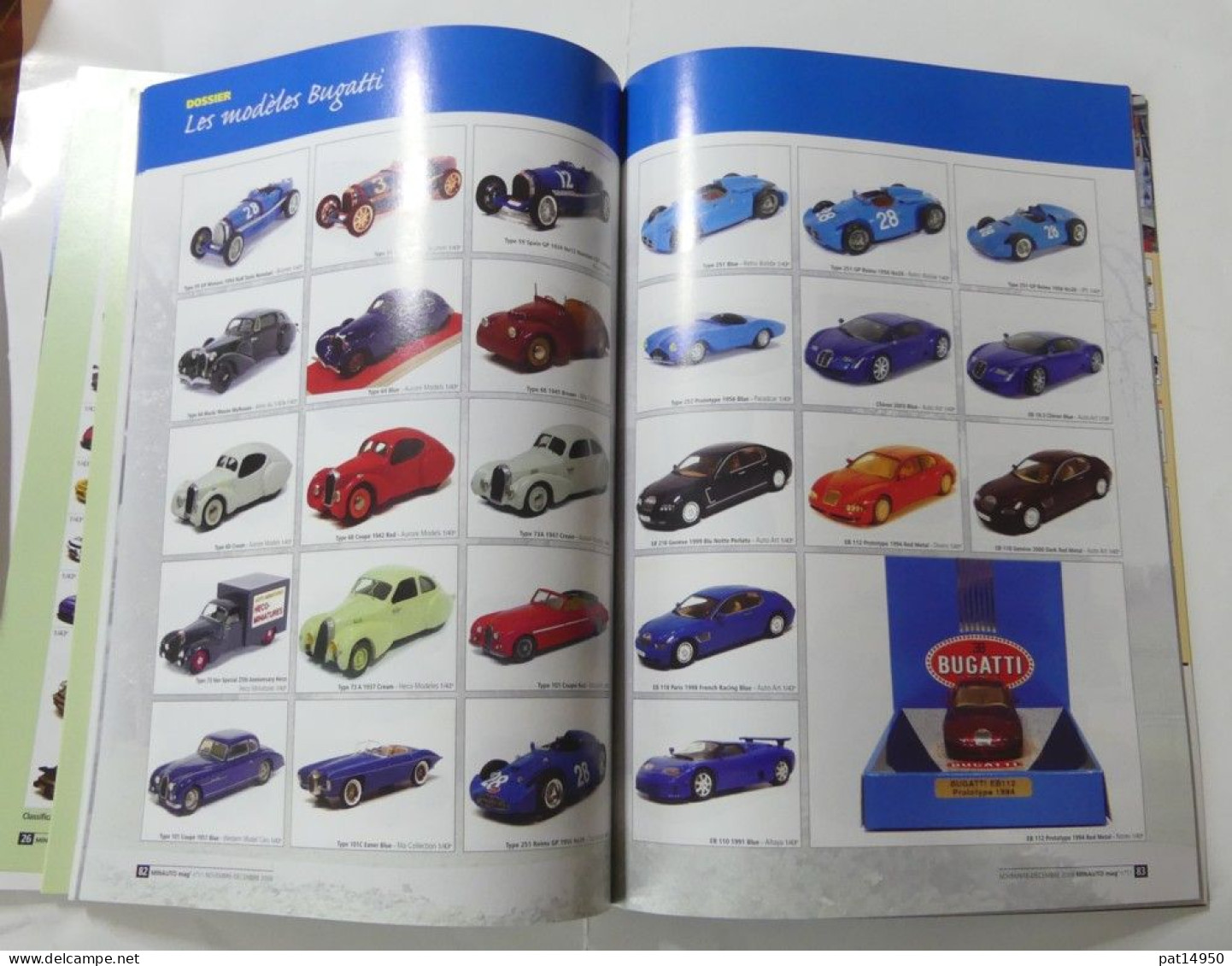 PAT14950 LE MAGAZINE DE LA VOITURE MINIATURE DE COLLECTION MINAUTO MAG N°11 NOVEMBRE DECEMBRE 2009 - Magazines