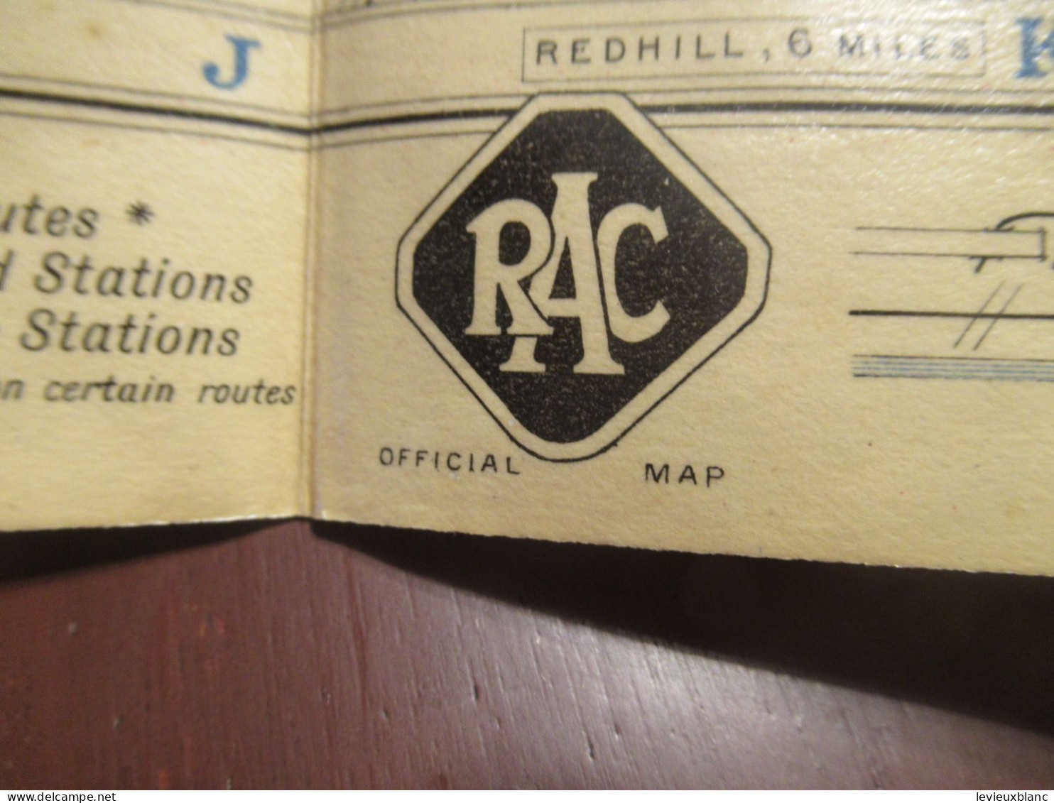 The Royal Automobile Club/ Official Motoring RAC/Map of Round & Across LONDON/Vers 1950  PGC545