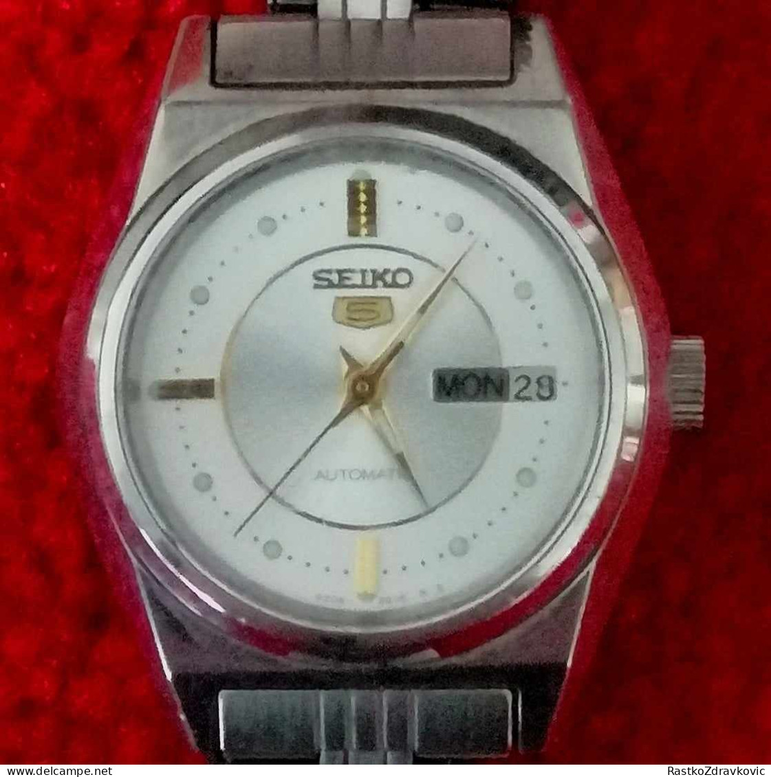 SEIKO 5-AUTOMATIC+WOMEN+ORIGINAL JAPAN+VINTAGE WATCH - Horloge: Antiek