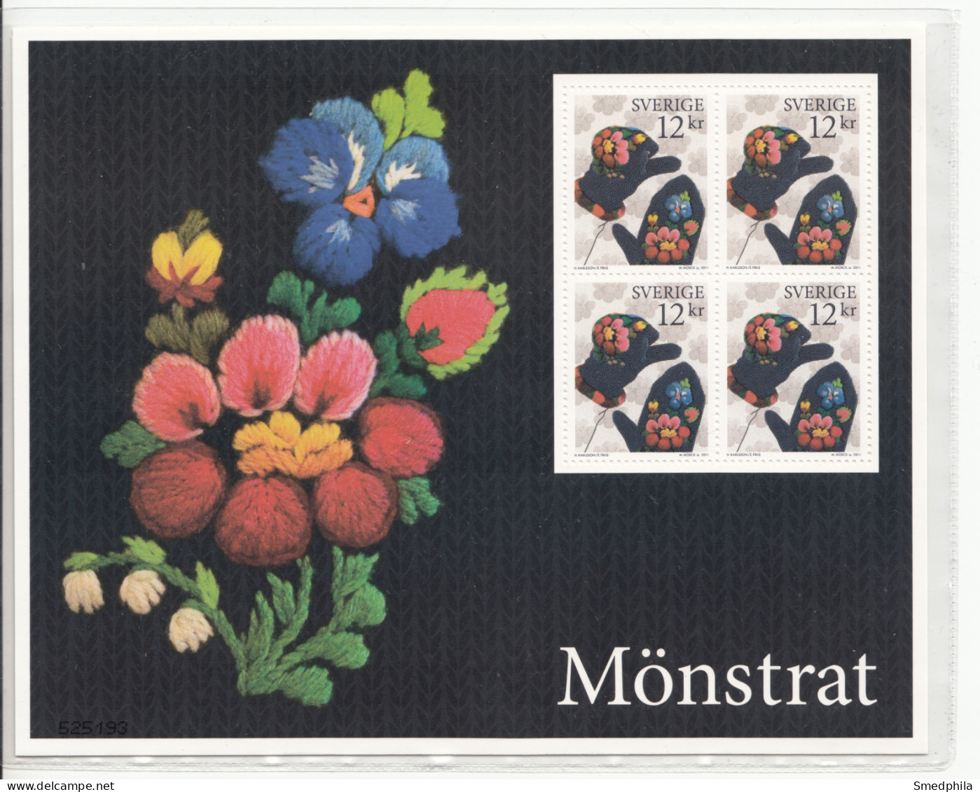 Sweden Souvenir Sheet 2011 - Knitwear MNH ** - Hojas Bloque
