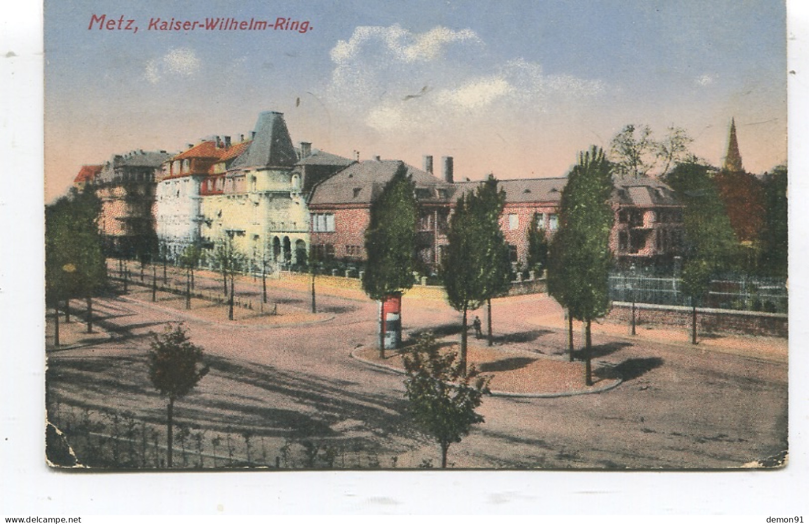 CPA - METZ KAISER WILHELM RING - Lothringen