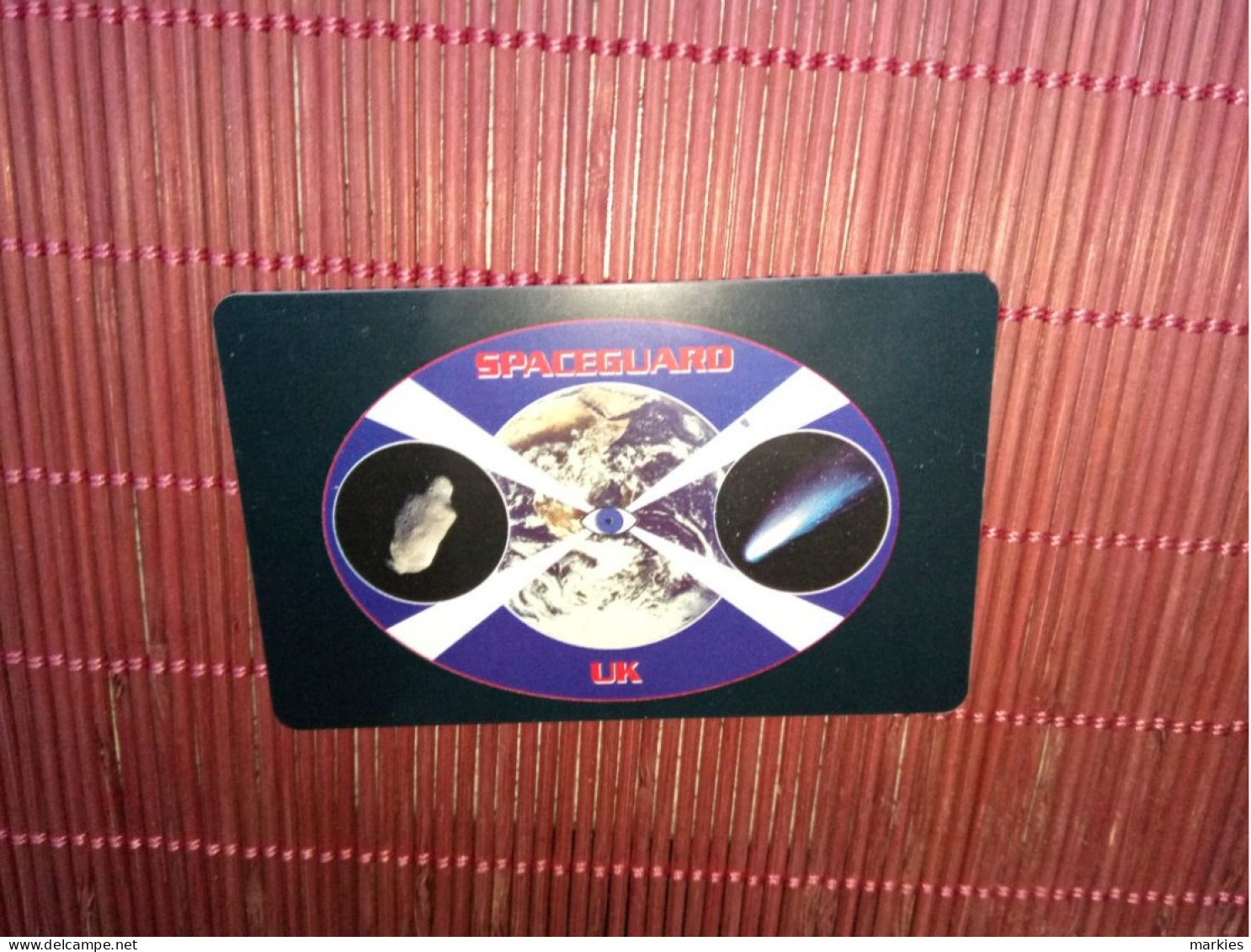 Spaceguard Prepaidcard 3 £ Mint 2 Photos  Rare - Otros & Sin Clasificación