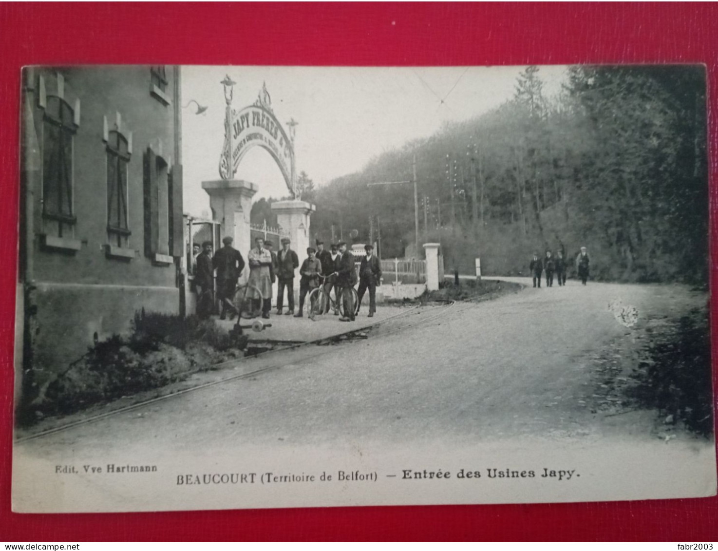 Beaucourt - Entrée Des Usines Japy. Etat Voir Photo - Beaucourt