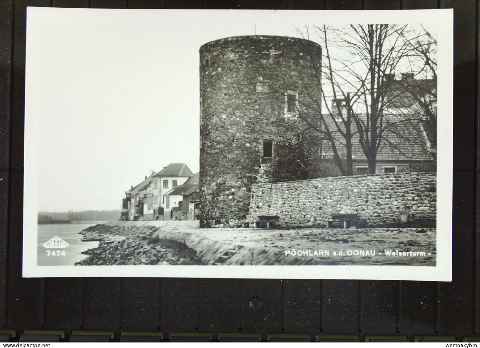 Österreich: AK Von Nibelungenstadt Pöchlarn A. D. Donau, Welserturm - Nicht Gelaufen Um 1938 - Pöchlarn