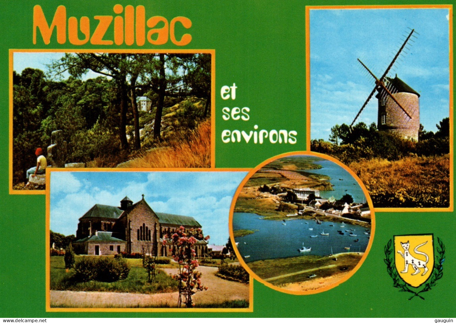 CPM - MUZILLAC - Multivues (Moulin De Séréac) - Edition Combier - Muzillac