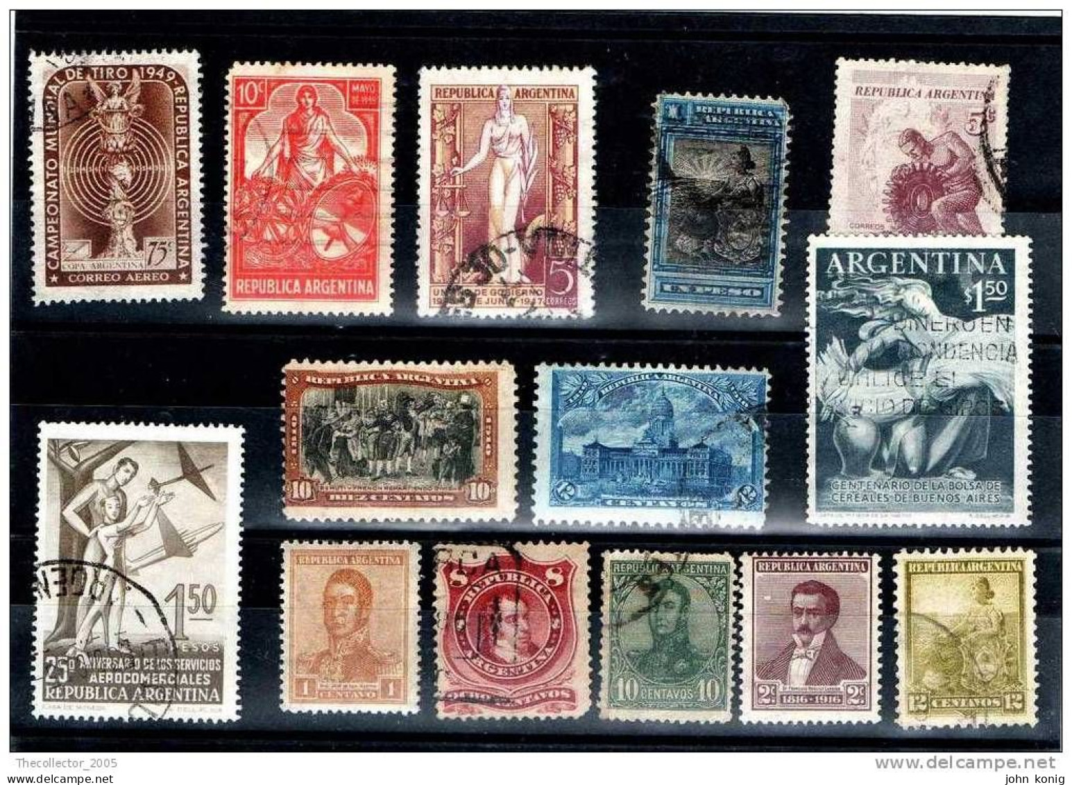 ARGENTINA - ARGENTINE - ARGENTINIEN - Stamps Lot - Lotto Usati - Used - Gestempeld - Verzamelingen & Reeksen