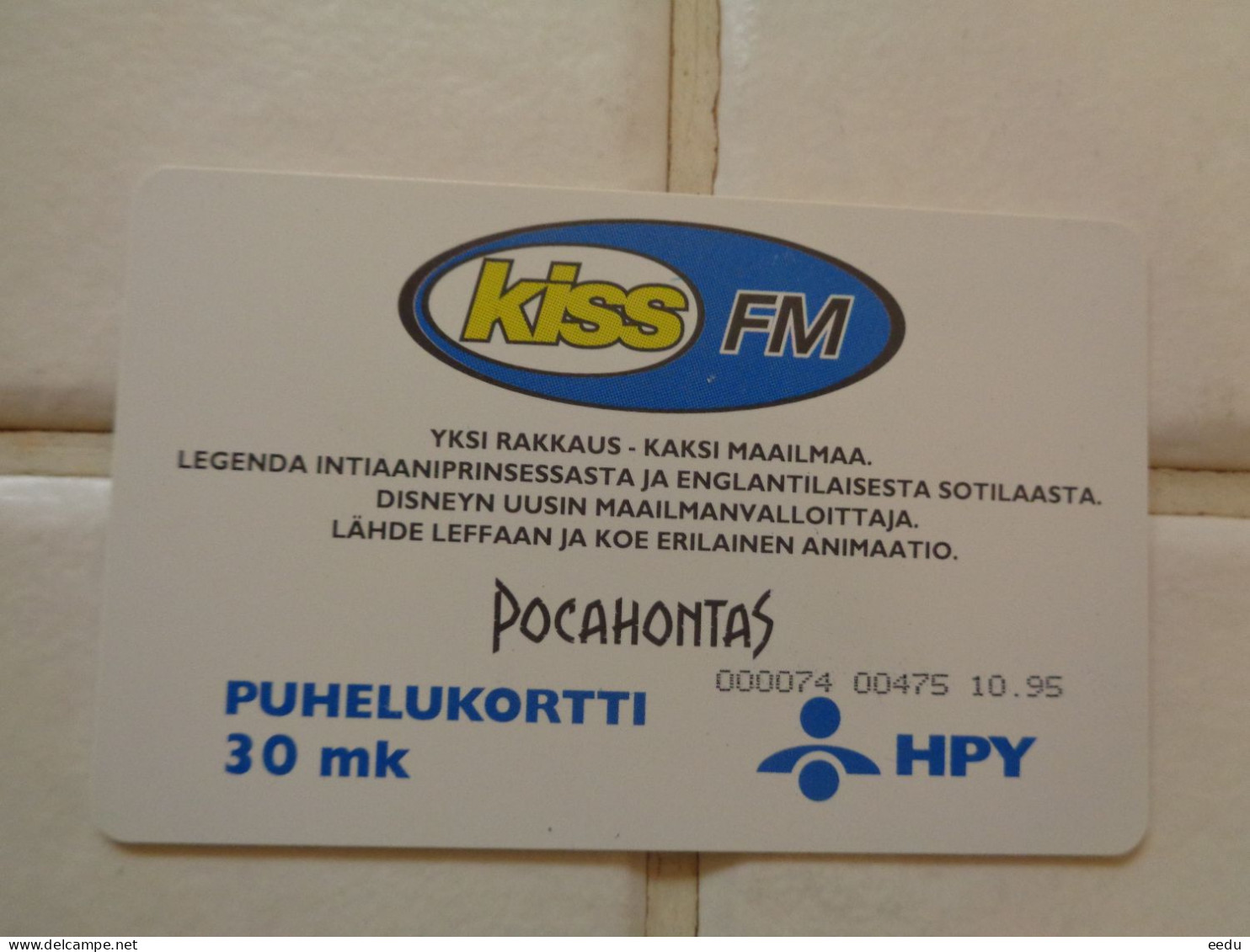Finland Phonecard HPY E31 - Finnland