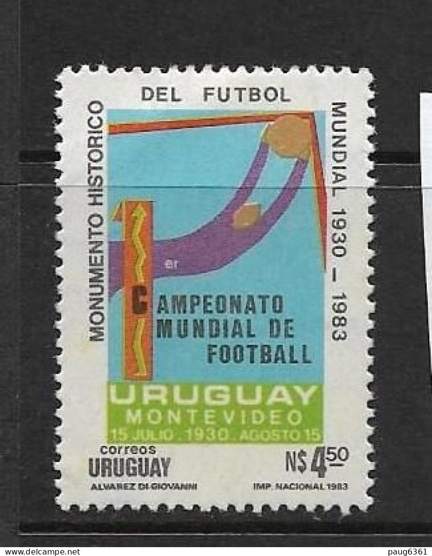 URUGUAY 1984 FOOTBALL-COUPE DU MONDE YVERT N°1143 NEUF MNH** - Andere & Zonder Classificatie