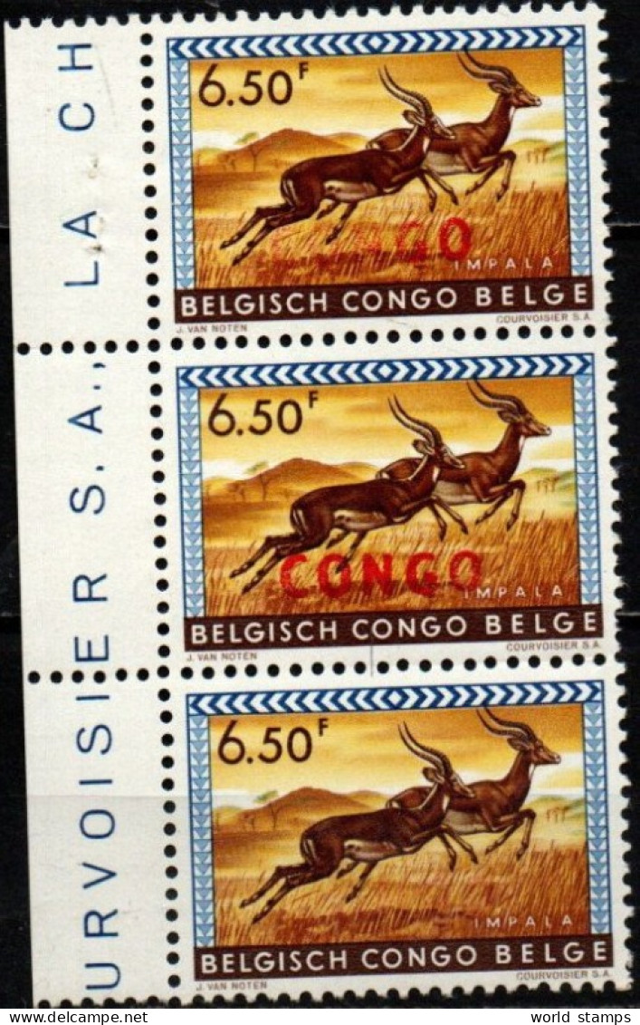 CONGO 1960 ** VARIETE' - Neufs