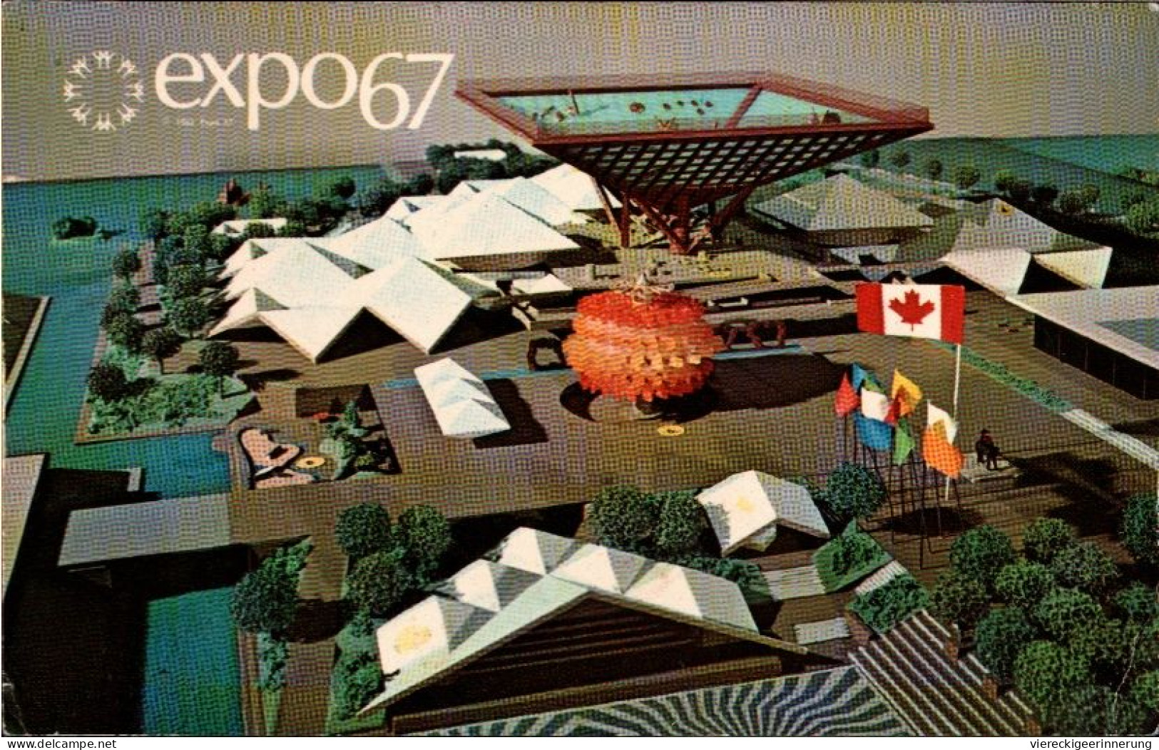 ! 1967 Ansichtskarte Weltausstellung, Expo 67, Montreal, Kanada, Canadian Pavilion - 1967 – Montreal (Kanada)