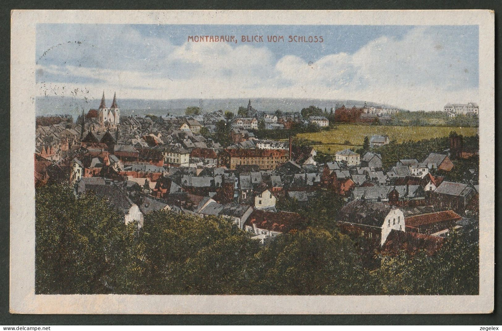 Montabaur 1922 - Blick Vom Schloss - Montabaur