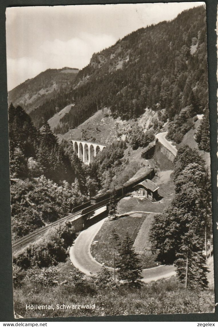 Höllental, Schwarzwald 1959 Mit Zug, With Train - Höllental