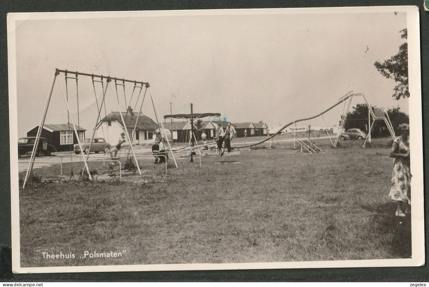 Nunspeet Aan Zee 1957, Theehuis Polsmaten - Speeltuin - Nunspeet