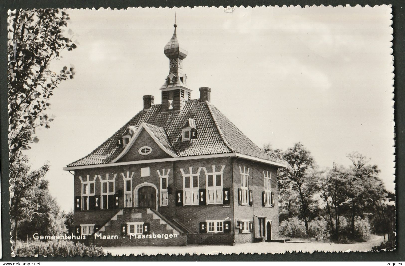 Maarn - Maarsbergen - Gemeentehuis Rond 1957 - Maarn