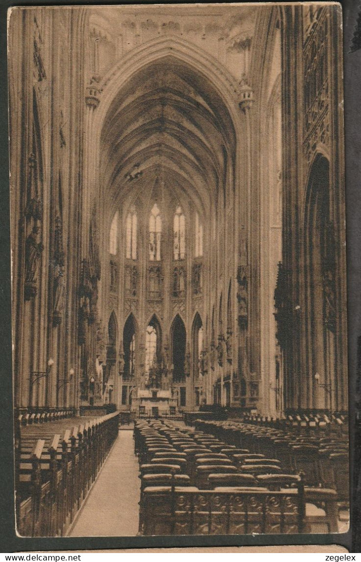 S Hertogenbosch 1928 - Interieur Kathedraal St. Jan - 's-Hertogenbosch