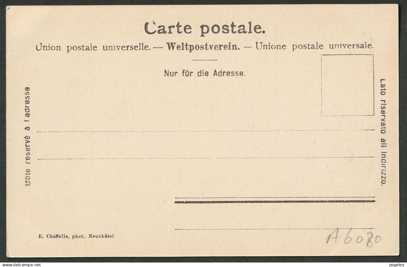 Peseux ~ 1906 - Autres & Non Classés