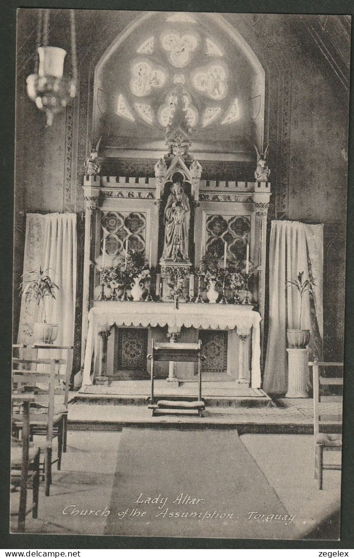 Torquay 1921 - Church Of The Assumption - Interior - Torquay