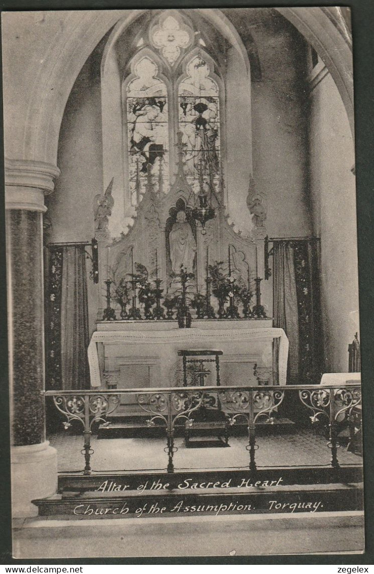 Torquay 1921 - Church Of The Assumption - Interior - Torquay