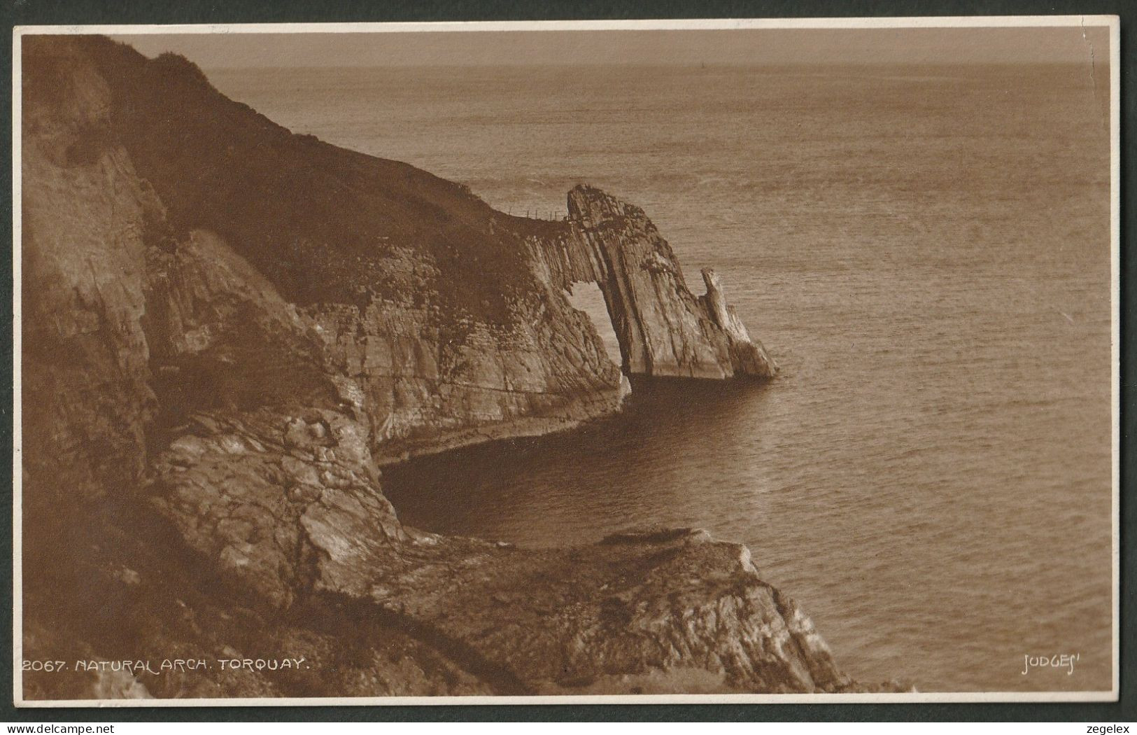 Torquay Um 1921 -The Natural Arch - Torquay