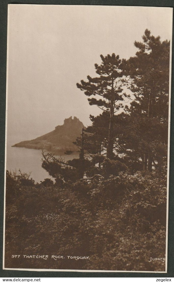 Torquay Um 1921 -Thatcher Rock - Torquay