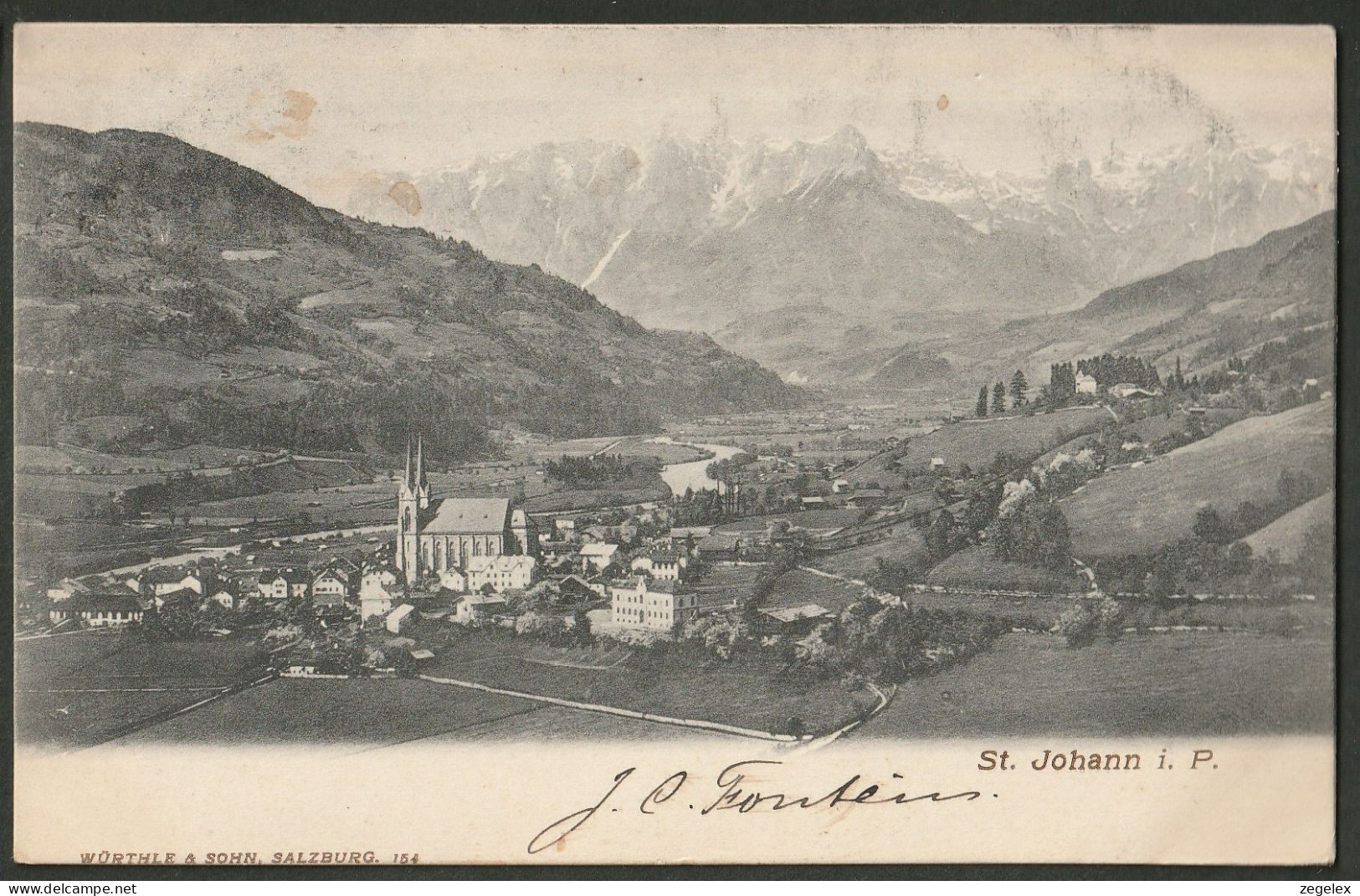 St. Johann U. P. 1905 - St. Johann Im Pongau