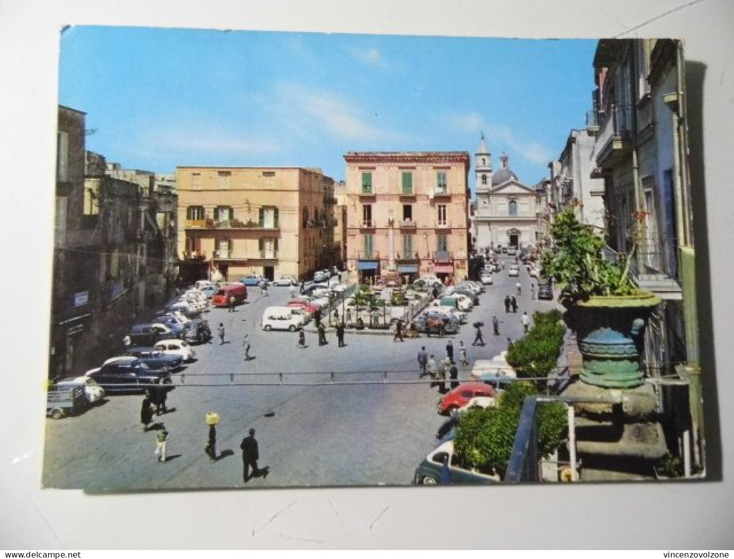 Cartolina Viaggiata  "POZZUOLI Piazza Della Repubblica" 1968 - Pozzuoli