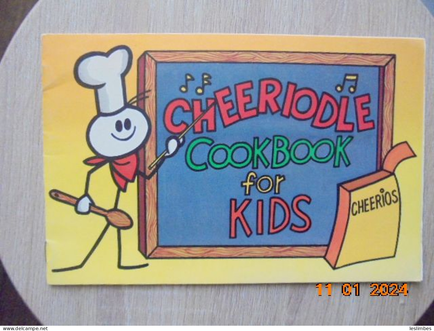 CHEERIODLE COOKBOOK FOR KIDS - Cheerios - General Mills, Inc. 1980 - Americana