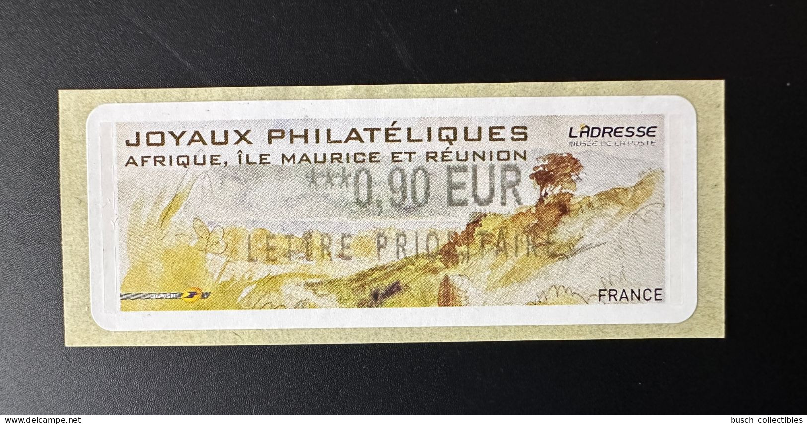 France 2010 Vignette ATM LISA Joyaux Philatéliques 0,90 Lettre Prioritaire Neuve ** RARE - 2010-... Viñetas De Franqueo Illustradas