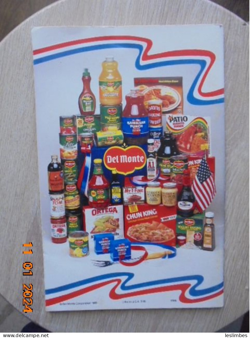 3 In 1 Breezy Recipes For Picnics, Cookouts, Buffets : Star Spangled Recipes From Del Monte 1985 - Américaine