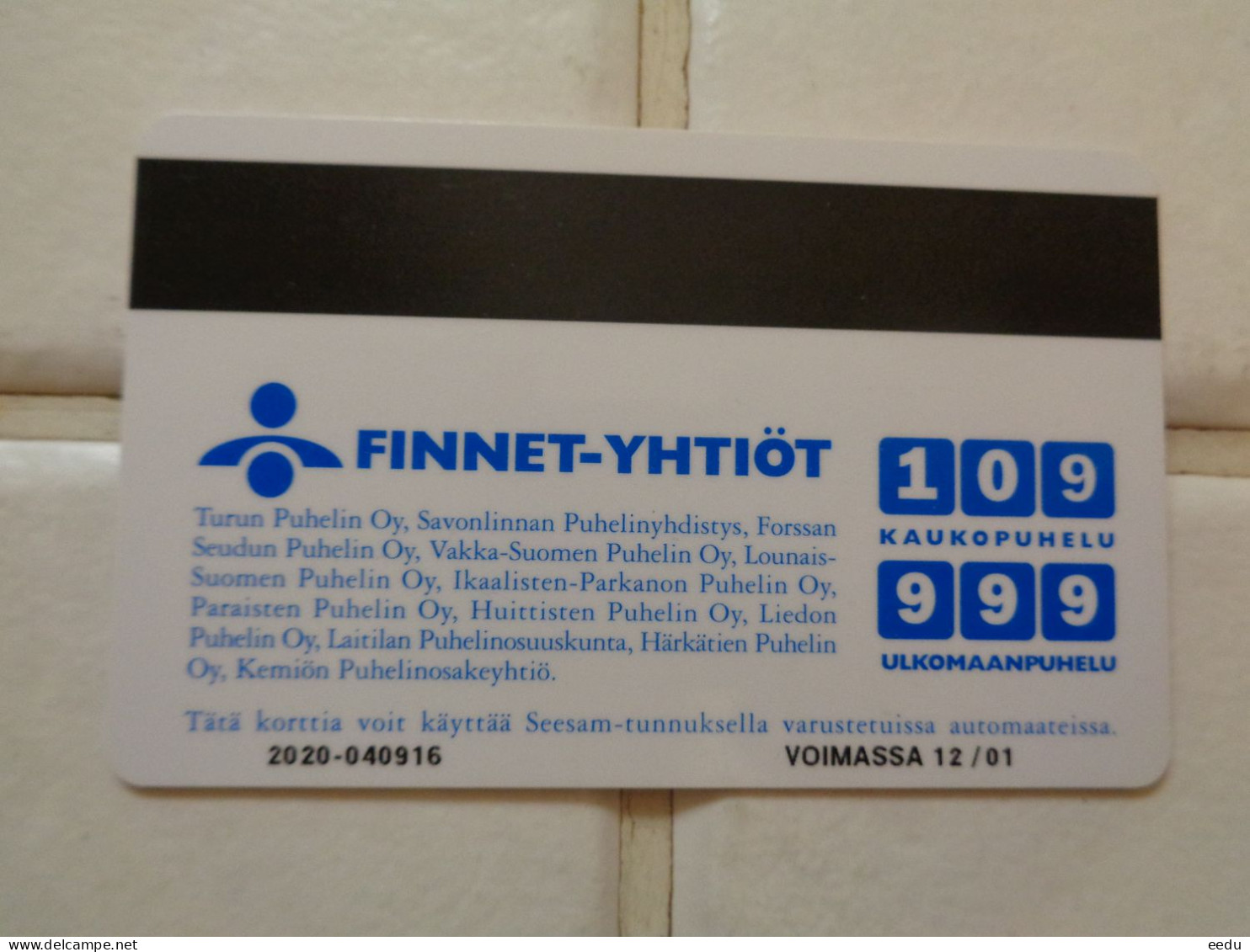 Finland Phonecard Turku D377E - Finnland