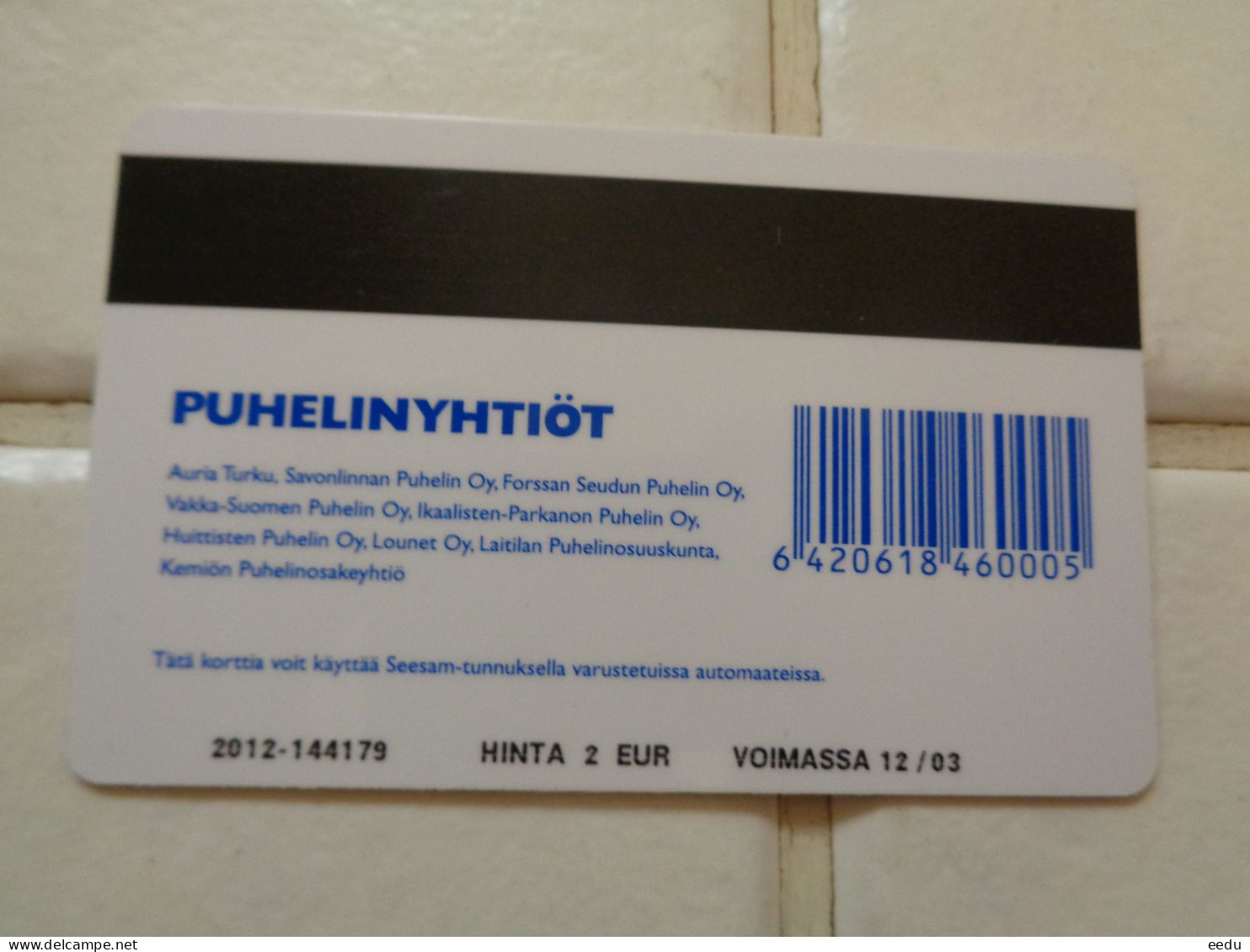 Finland Phonecard Turku D398(II)A - Finland