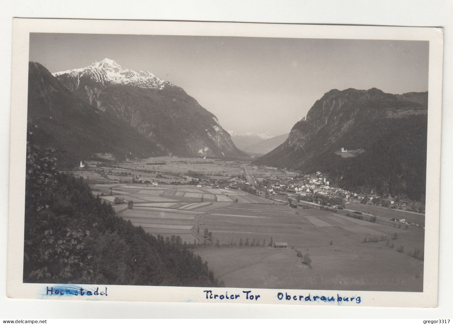 E2546) OBERDRAUBURG In Kärnten - Oberland - Tolle FOTO AK 1935 - Oberdrauburg