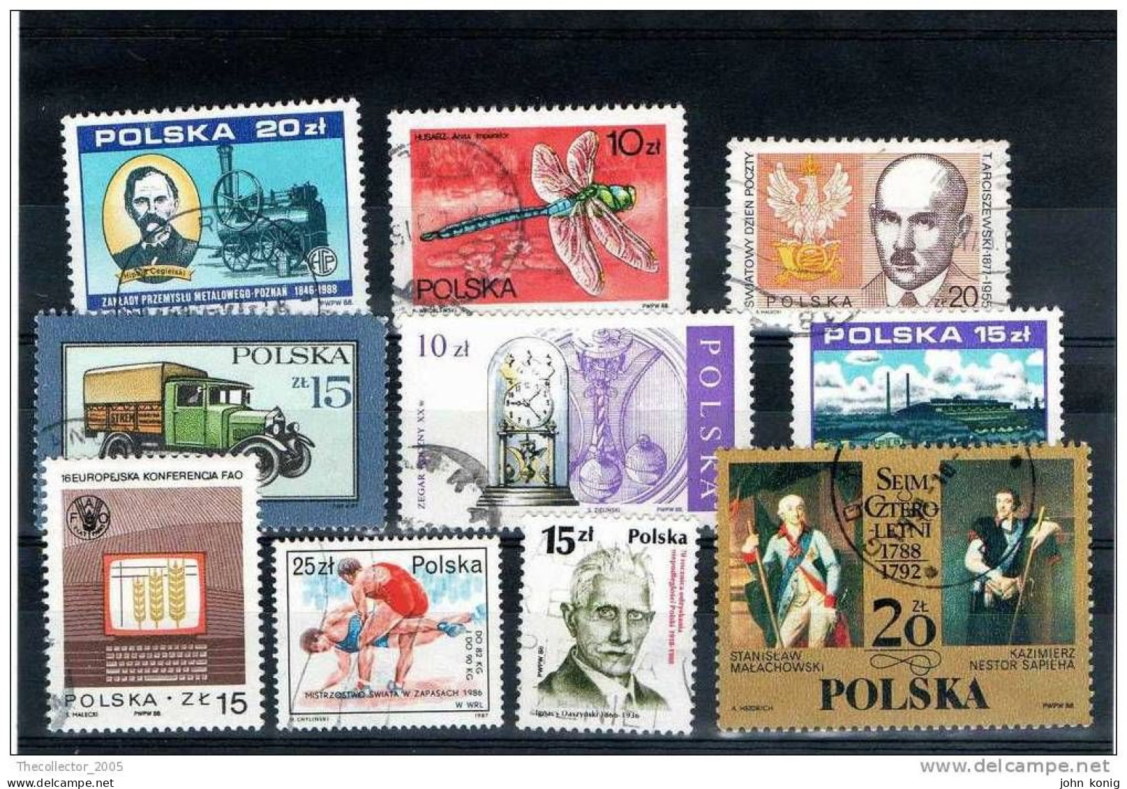 LOTTO FRANCOBOLLI - STAMPS LOT - POLONIA - POLSKA - POLAND - Collezioni