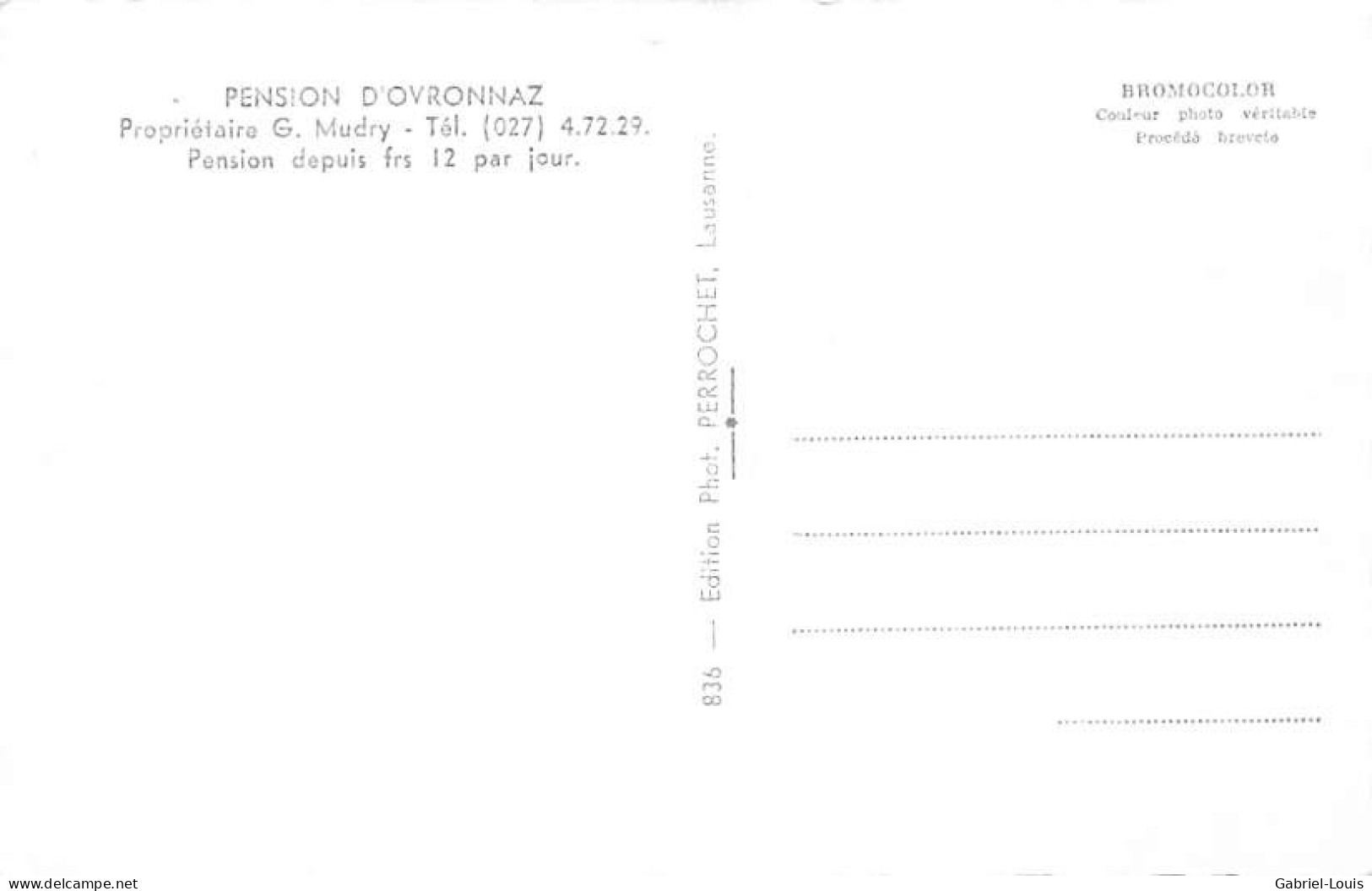 Ovronnaz Pension D'Ovronnaz - Riddes