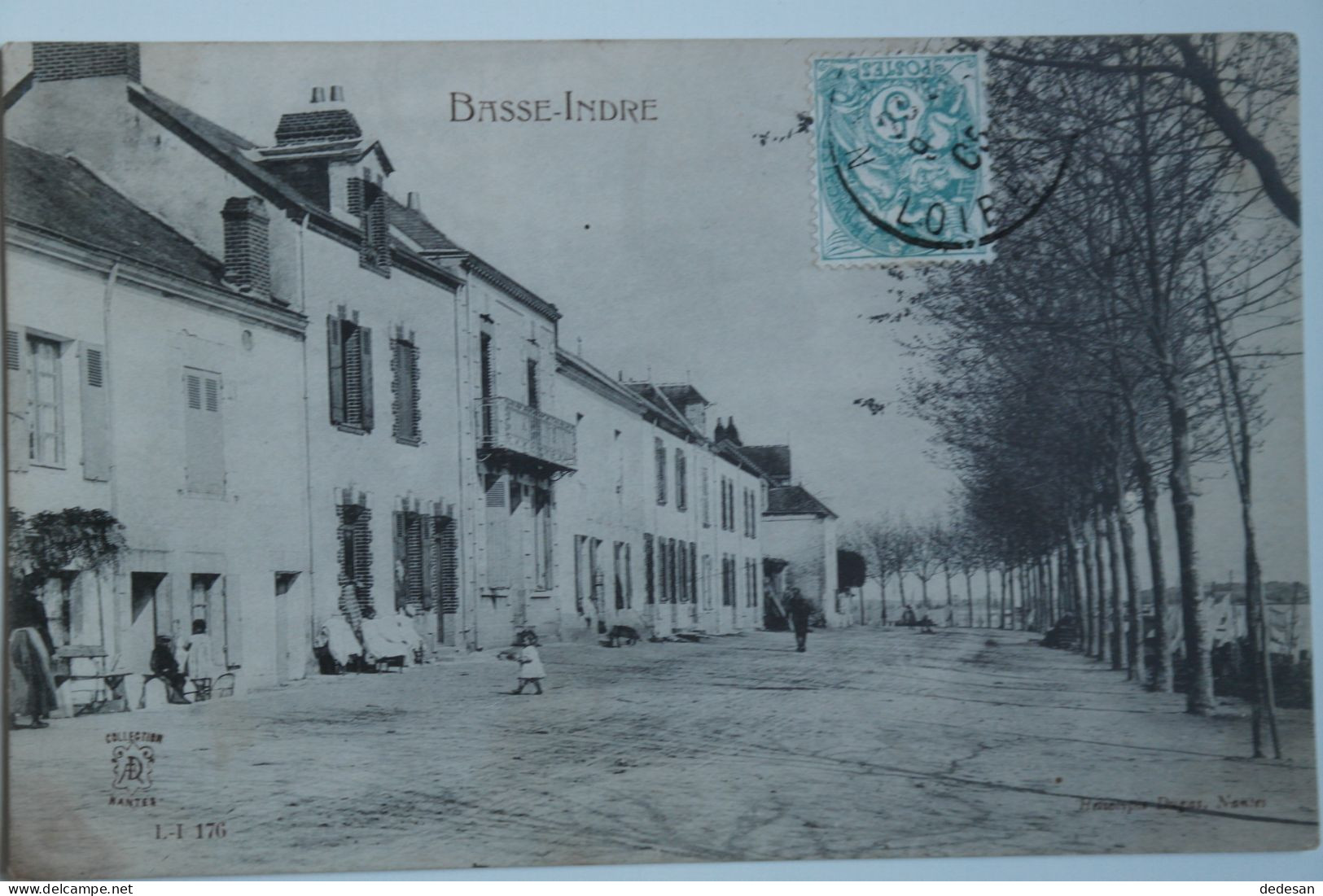 Cpa Basse Indre 1905 - NOV12 - Basse-Indre