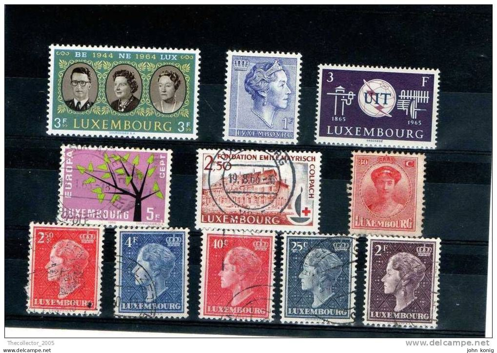 Lussemburgo - Luxembourg - Lotto Francobolli - Stamps Lot - Sammlungen