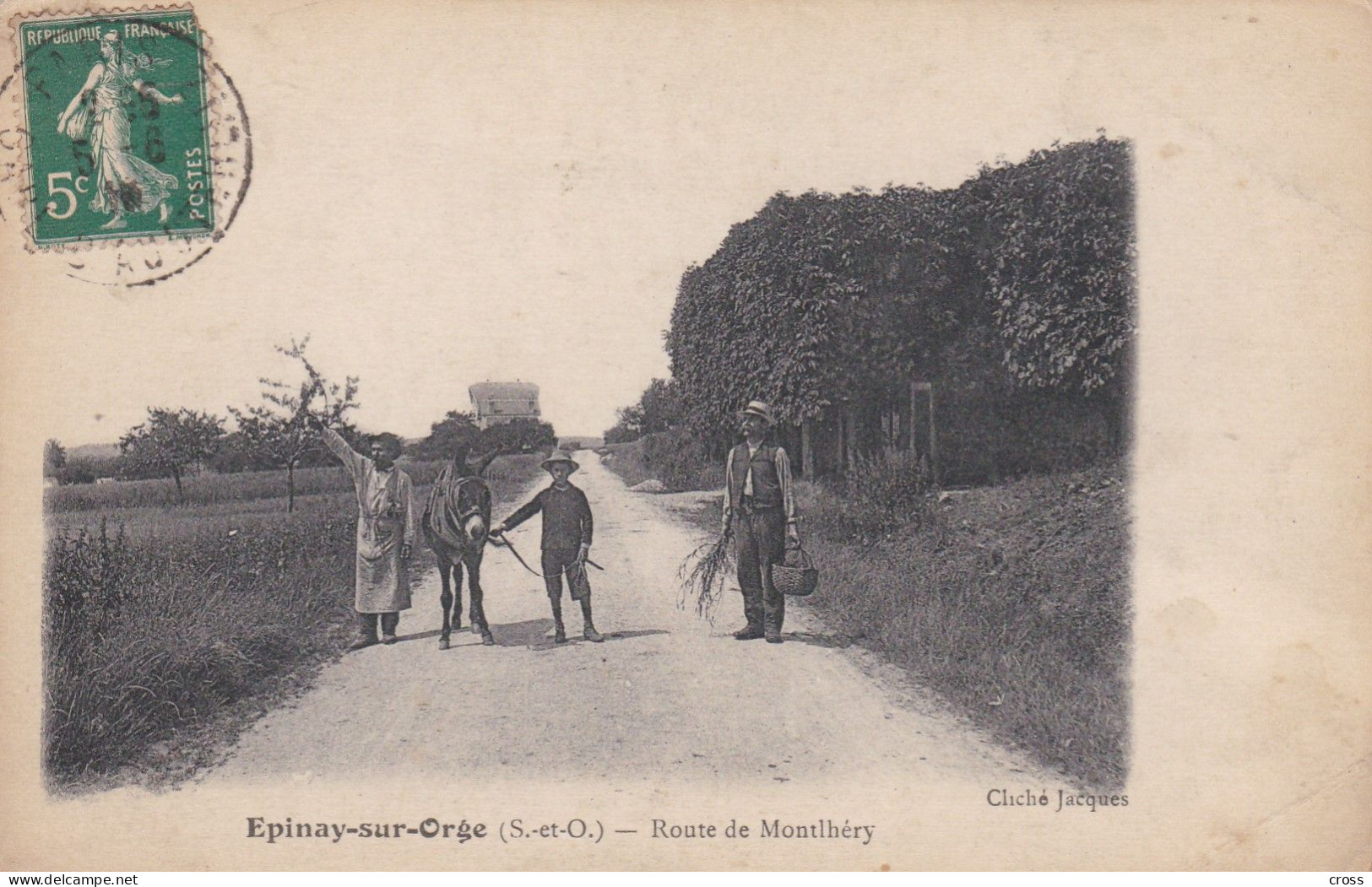 91 EPINAY SUR ORGE / ROUTE DE MONTLHERY - Epinay-sur-Orge