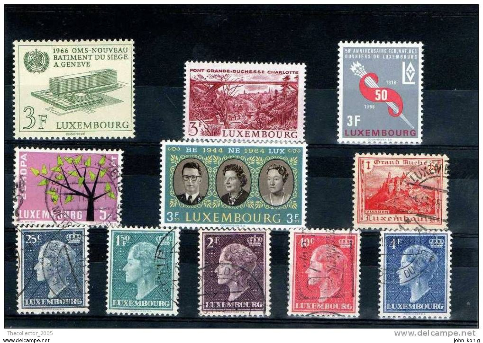 Lussemburgo - Luxembourg - Lotto Francobolli - Stamps Lot - Colecciones