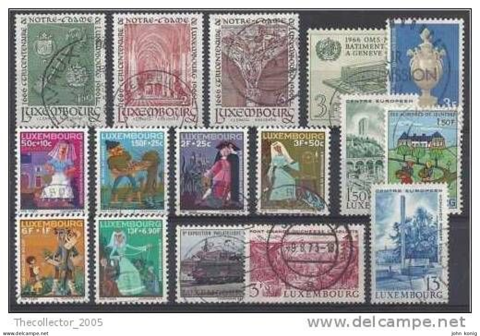 Lussemburgo - Luxembourg - Lotto Francobolli - Stamps Lot - Colecciones