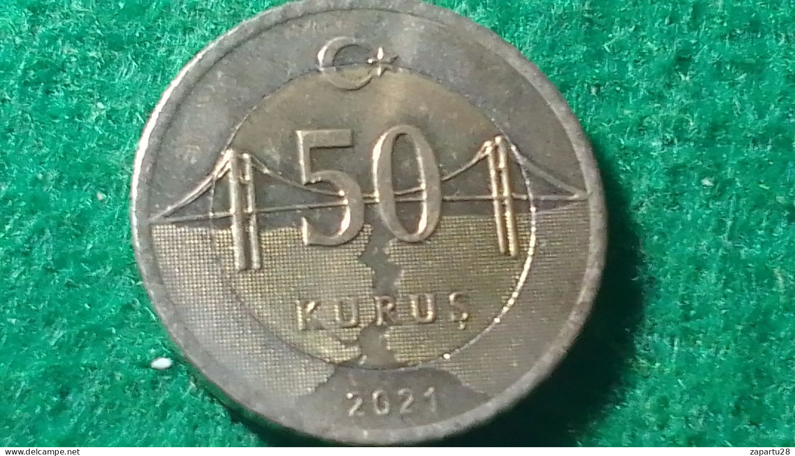 TÜRKİYE 2021-- 50  KURUŞ - Turquie