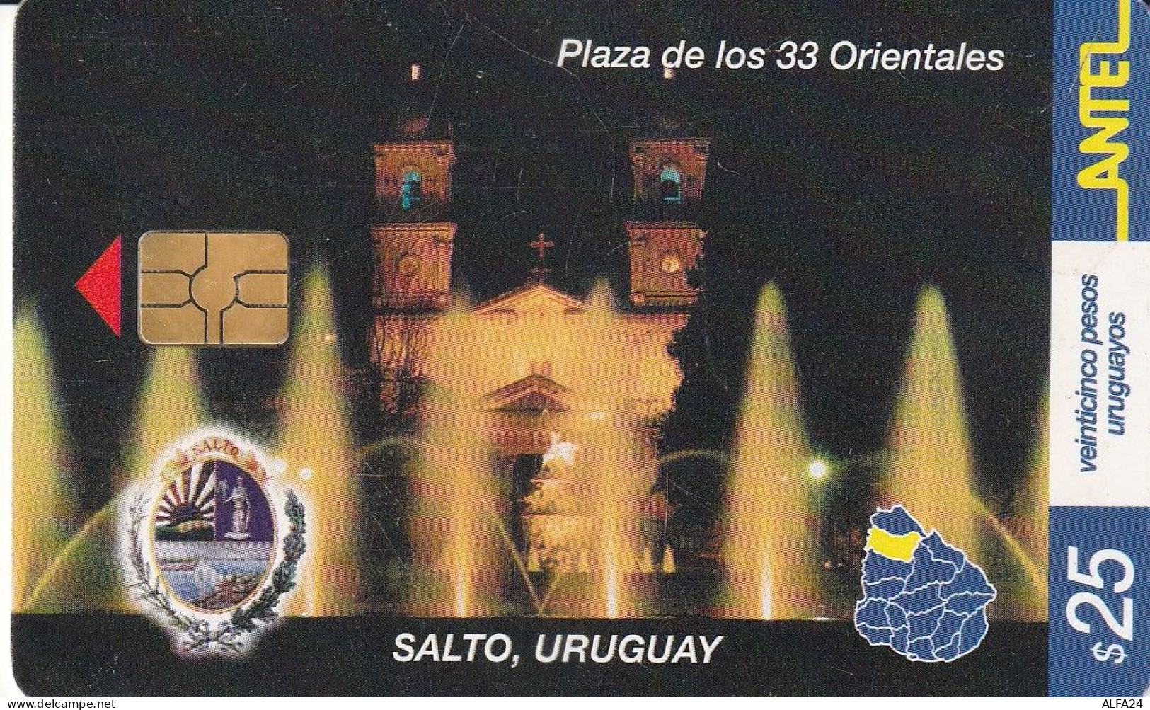 PHONE CARD URUGUAY  (E2.16.2 - Uruguay