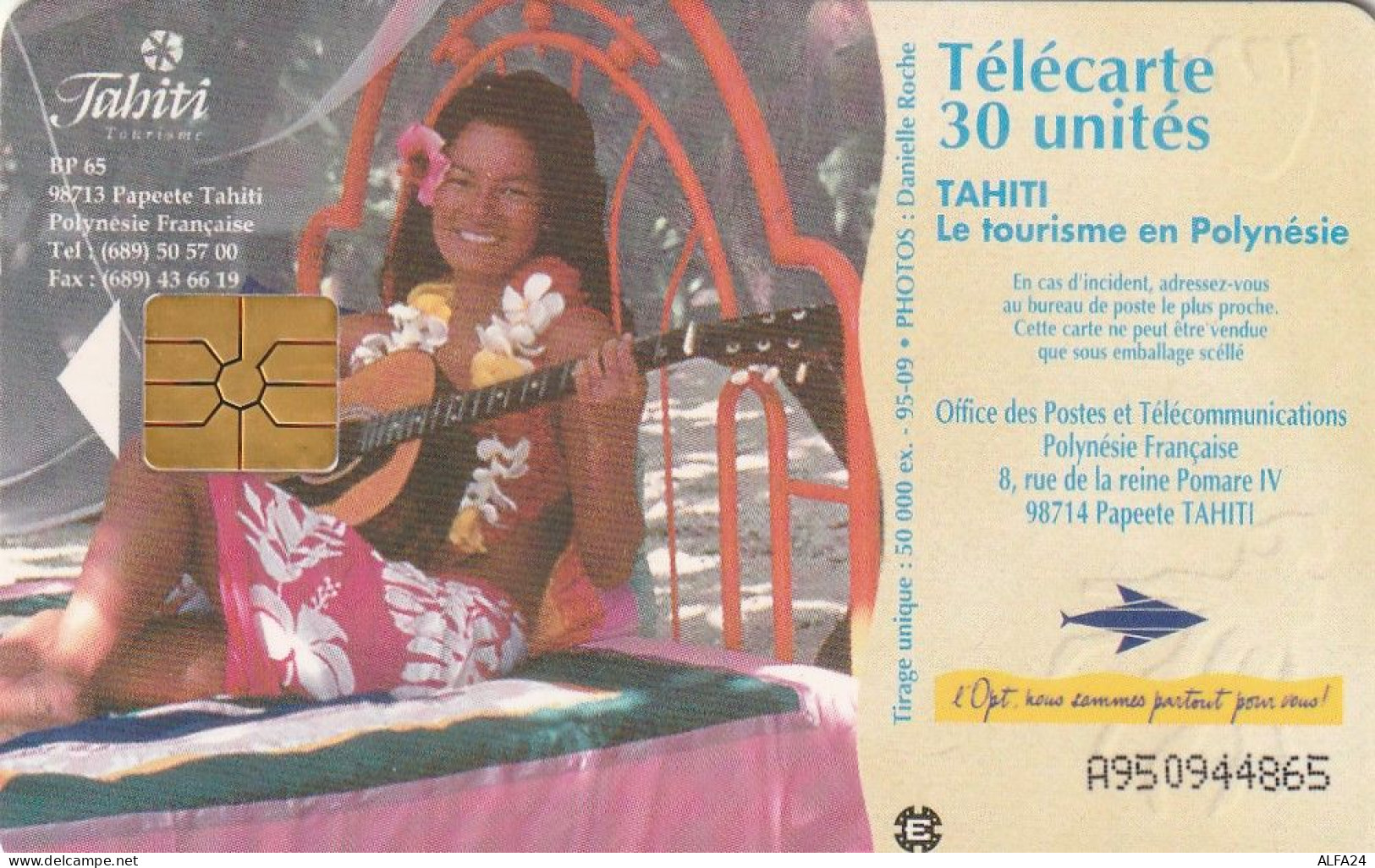 PHONE CARD POLINESIA FRANCESE  (E2.13.8 - French Polynesia