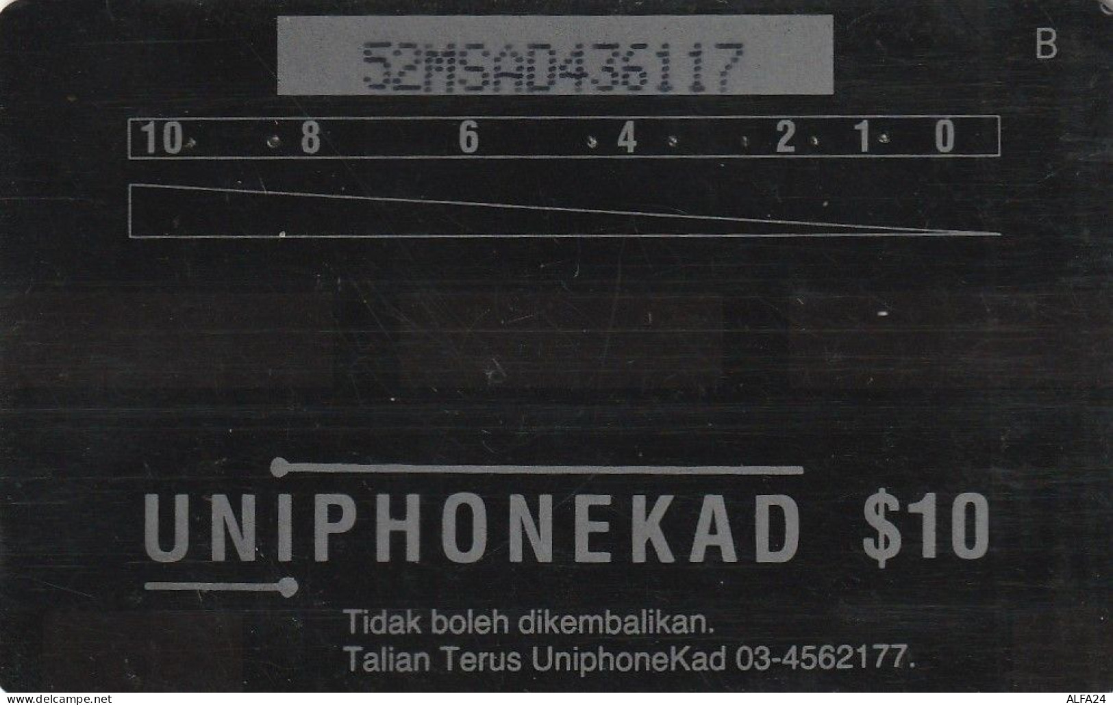 PHONE CARD MALESIA  (E2.10.4 - Malasia