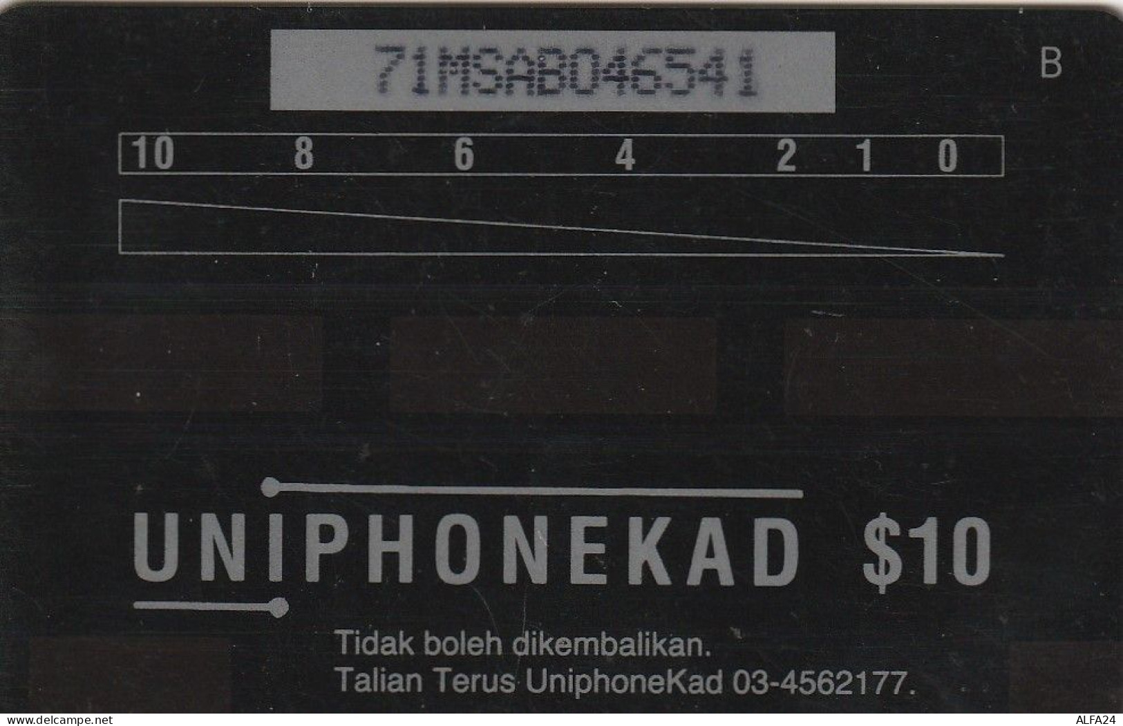 PHONE CARD MALESIA  (E2.9.5 - Malasia