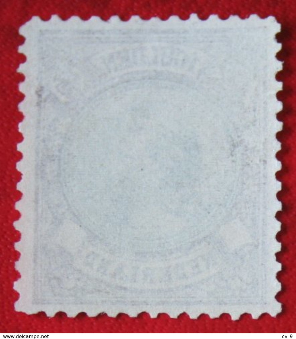READ   1 Gld Wilhelmina NVPH 46 (Mi 47) 1896 POSTFRIS / MNH ** NEDERLAND / NIEDERLANDE - Unused Stamps